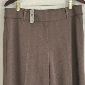 NWT JJill tweed look comfortable knit trousers